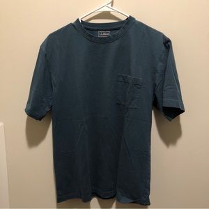 L.L Bean Men’s Tshirt Blue Size Medium